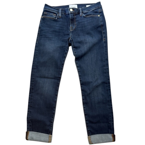 Frame Women's Le Garcon Low Rise Jeans Size 24 - Picture 1 of 7